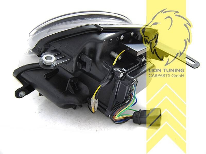 LT Pair LED DRL Lightbar Halo Ring Headlights BMW Mini One R56 R57 06-14 LHD