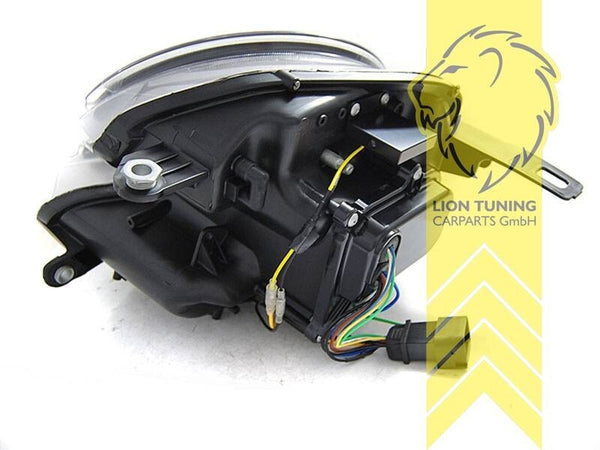 LT Pair LED DRL Lightbar Halo Ring Headlights BMW Mini One R56 R57 06-14 LHD