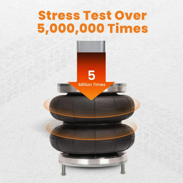 MXPR Air Suspension Spring Bag + 12V Compressor Kit Iveco Daily 35s, 35L 06-14