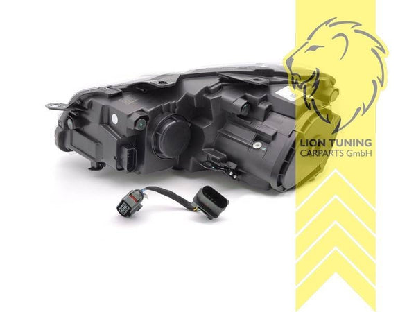 LT Pair Full LED DRL Lightbar Headlights VW Golf 6 08+ sedan convertible variant LHD