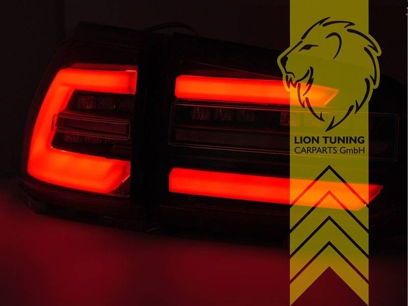 LT Pair LED REAR LIGHTS Tail VW Golf 7 BA5 17-19 Facelift Variant black red LHD