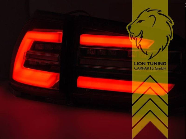 LT Pair LED REAR LIGHTS Tail VW Golf 7 BA5 17-19 Facelift Variant black red LHD