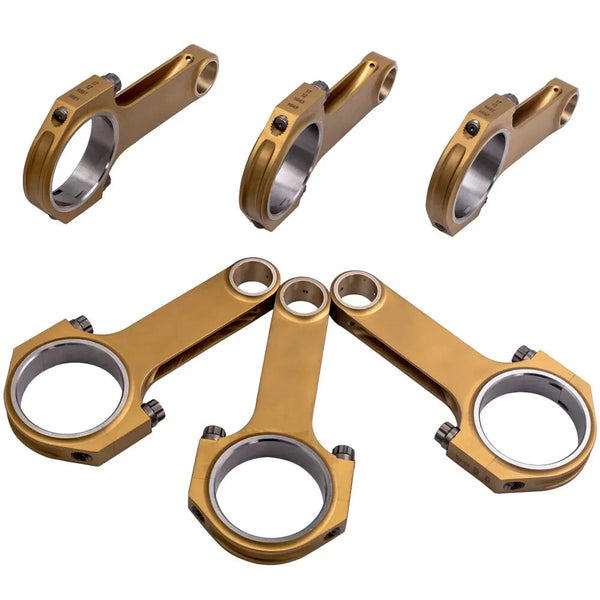 MXPR x6 Con Rod Connecting Rods Titan Porsche 993 996 GT2 turbo ARP 2000 bolts