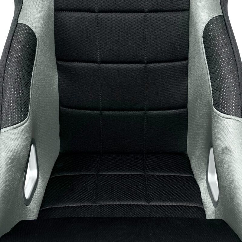 AUTOSTYLE K5 x1 Single Universal Sports Bucket Seat Car Sim Fixed Back + slides