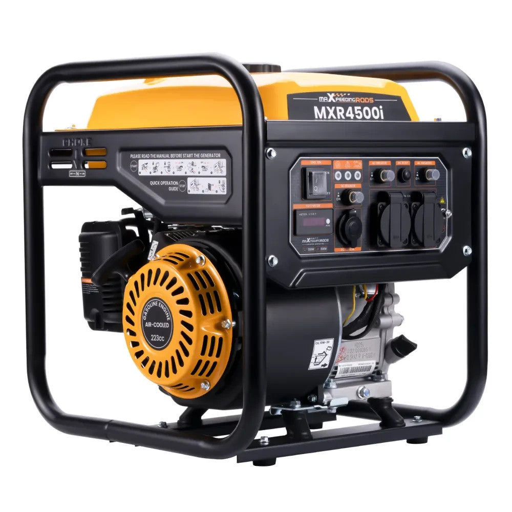 MXPR Petrol Inverter Generator Silent Portable 3500W 4 Stroke Engine Camping