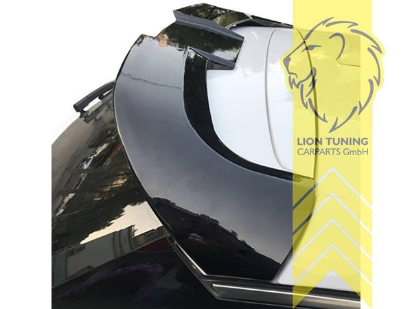 LT Rear Roof Wing Tailgate Boot Spoiler Opel Astra K B16 15-21 5-dr black gloss