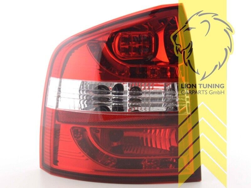 LT Set LED REAR LIGHTS LAMPS TAIL Skoda Octavia 2 1Z 1Z5 04-13 Combi red LHD