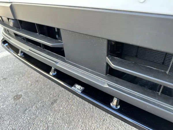 Motordrome Front Bumper Splitter V.1 Ford Transit Custom Tourneo Mk2 23+ Gloss