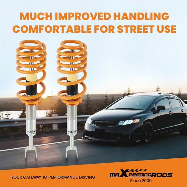MXPR Adjustable Height Lowering Coilovers PASSAT 4 MK4 3B 3BG 1996-05 B5 B5.5