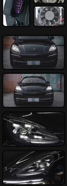 TYPY Pair 11-18 Porsche Cayenne 958 958.1 958.2 LED DRL Matrix Headlights +- AFS