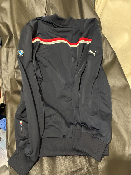 BNWT Official BMW M Motorsport Puma Tracksuit Top Jacket L Large Navy Mens Merch