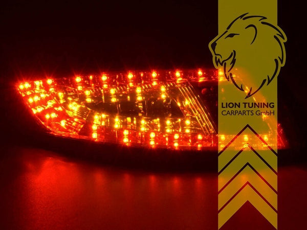 LT Pair LED DRL Lightbar Rear Tail Lights Lamps Porsche 911 Type 997 black LHD