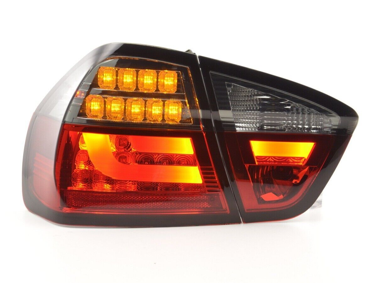 FK Pair  LED DRL Lightbar Rear Lights BMW 3-series E90 Saloon 05-08 LHD