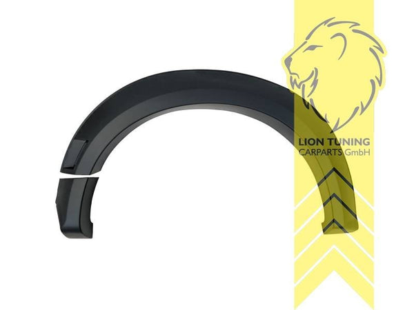 LT ABS Black Wheel Arch Extensions fender flares Ford Ranger T9 IV 22-25