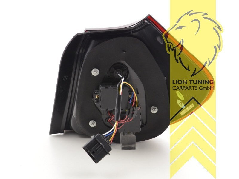 LT LED DRL Lightbar REAR LIGHTS BMW 1 Series E87 03-07 red black smoke LHD