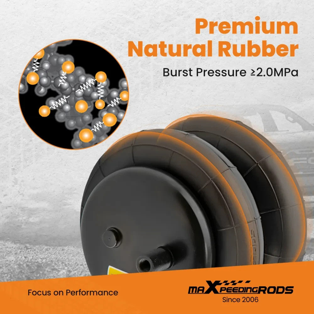 MXPR Rear Air Helper Spring Suspension Kit Toyota Tacoma 2WD 4WD 05-23