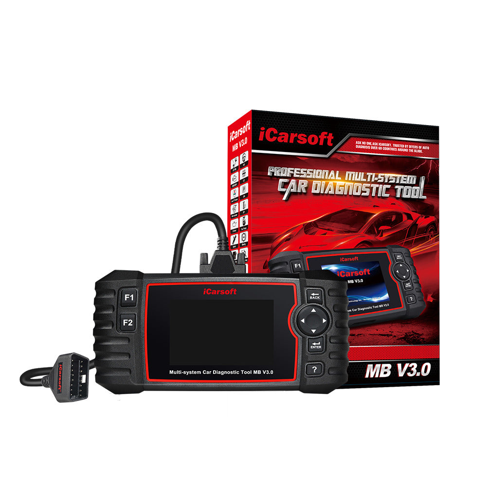 iCarsoft MB V3.0 4" TFT MAYBACH MERCEDES SMART OBDII Pro Diagnostic Scan Tool