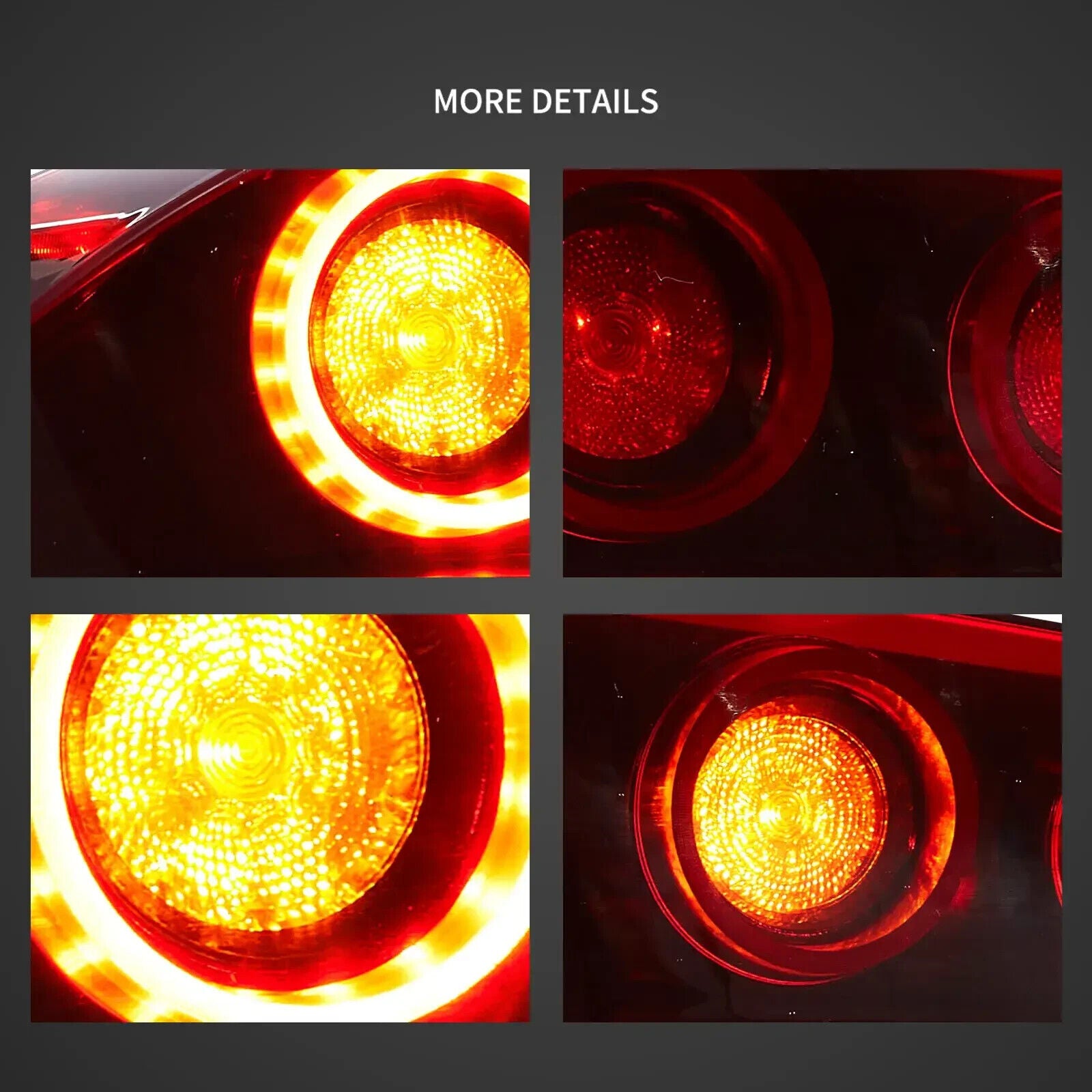 VLAND 19-24 Toyota GR Supra A90 A91 Dynamic Animate Lightbar LED DRL Rear Lights