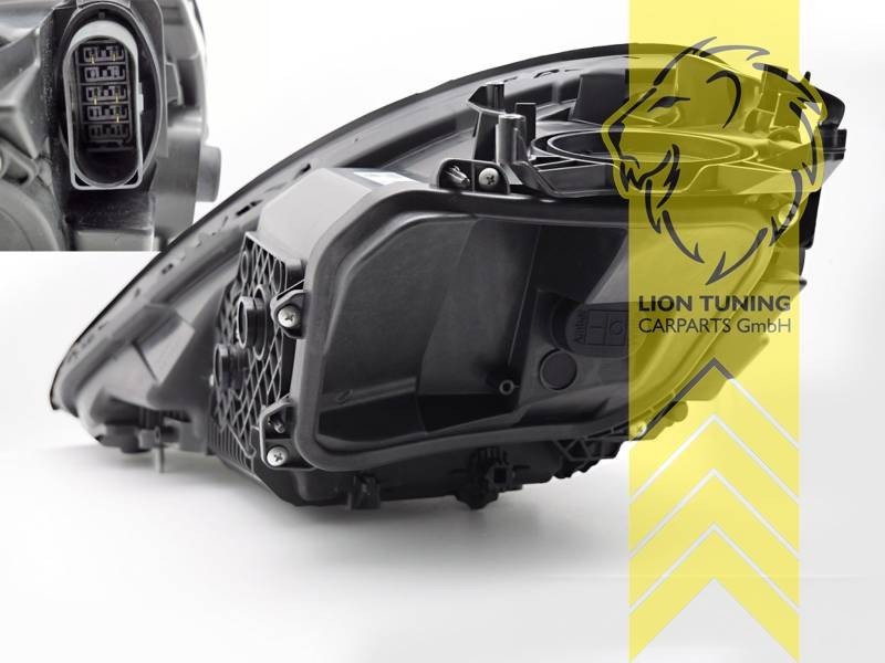 LT Pair LED Headlights Lightbar DRL Porsche Boxster Cayman 718 black LHD