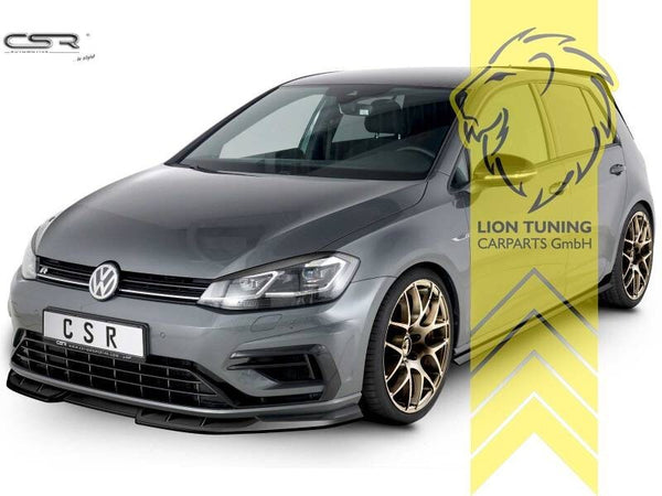 LT CSR headlight eyelids covers trims VW Golf 7 Facelift 7.5 17-19 ABS Paintable