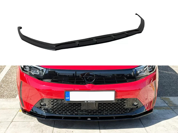 Motordrome Design Front Bumper Lower Splitter Opel Vauxhall Corsa F Facelift 23+