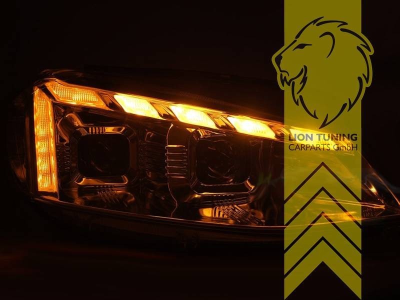 LT Pair LED DRL Lightbar Headlights VW Golf 7 5G1 BE1 BA5 Limo Variant chrom LHD