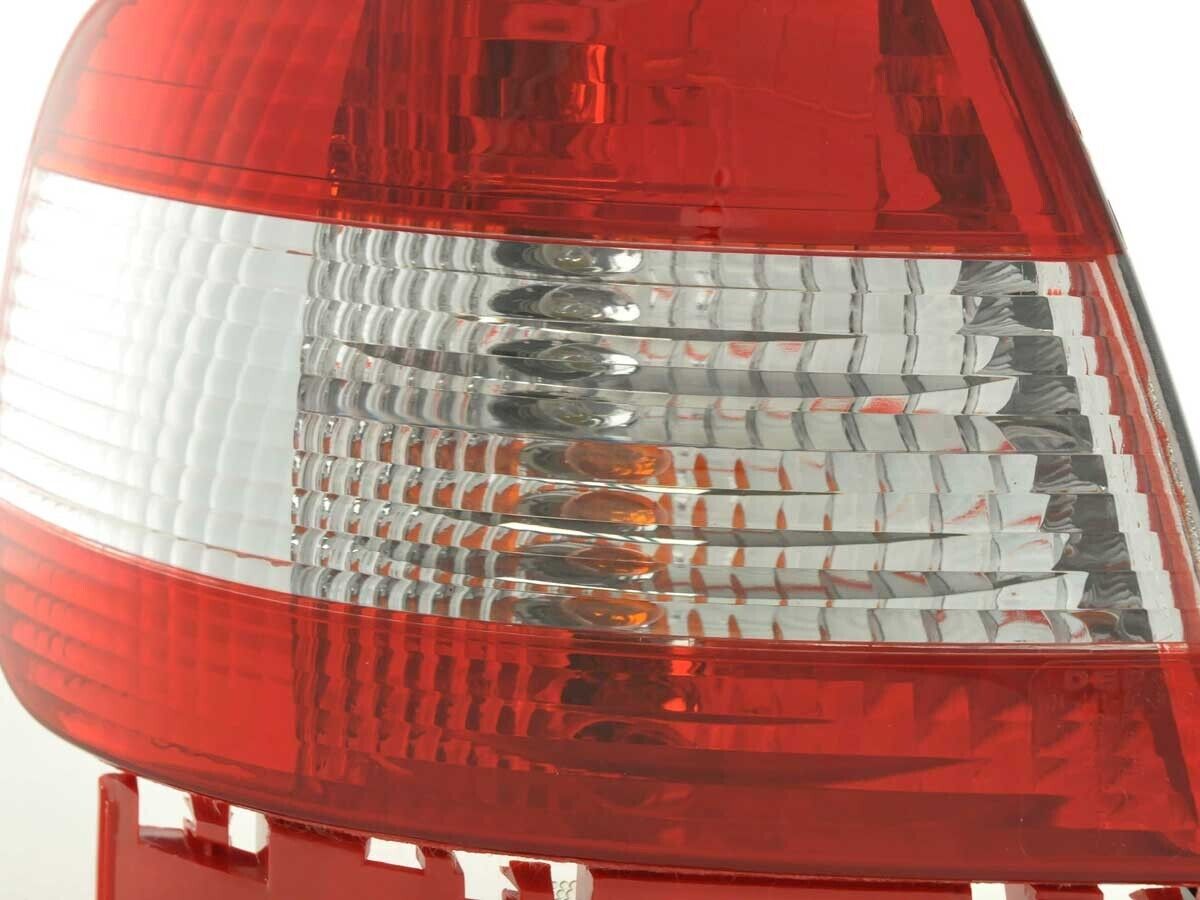 FK Set REAR Lights Tail Audi A4 B5 8D Saloon 95-00 red white Crystal LHD