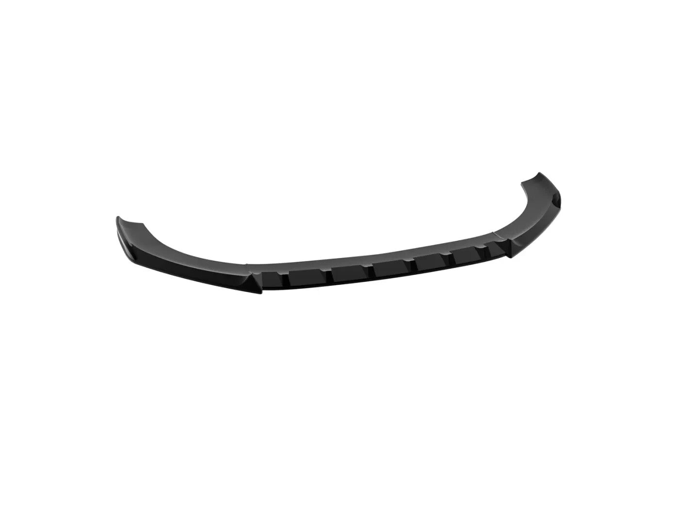 Motordrome Front Splitter Cupra Leon MK1 1 FL Facelift Black Gloss ABS
