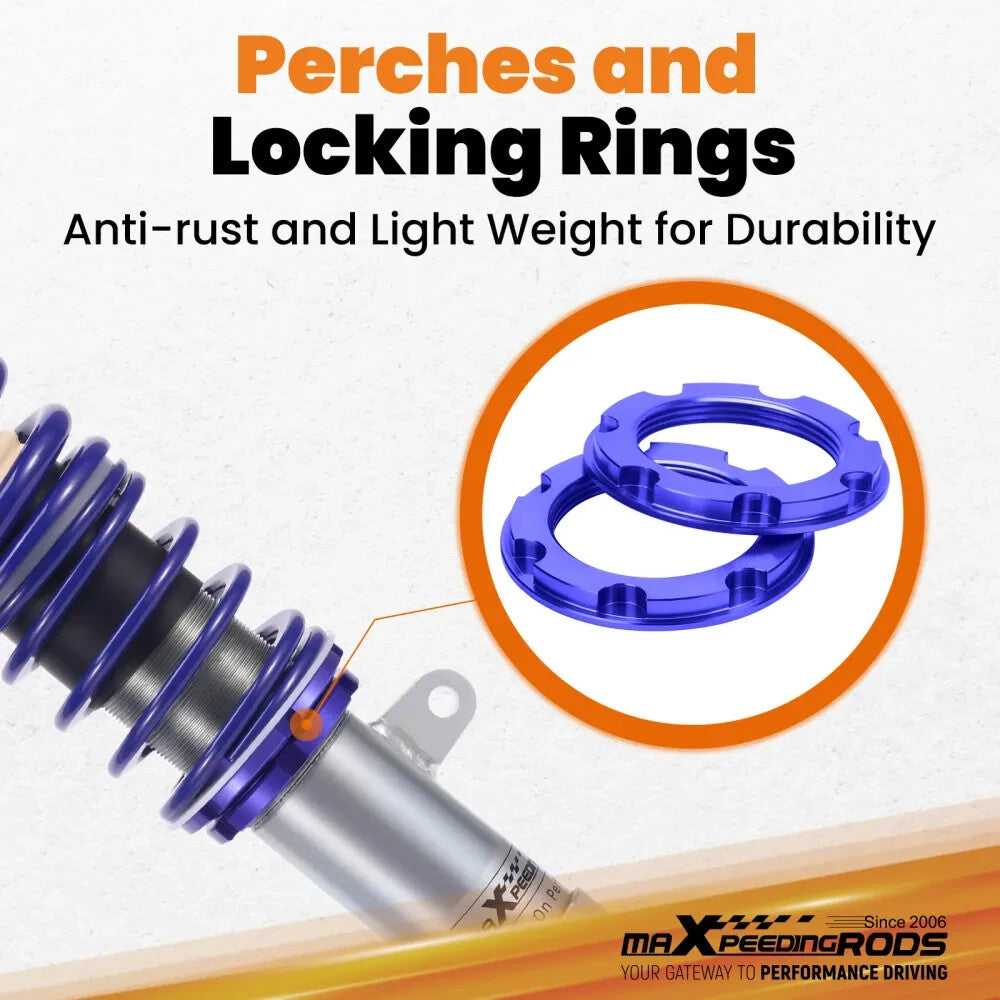 MXPR Adjustable Height Lowering Coilovers BMW 1 Series E87 2004-2012 5 Door