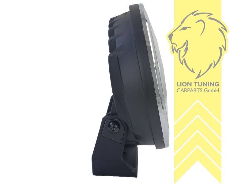 LT x2 7" Hella Chrome Blade Universal LED Auxiliary High Beam Fogs Headlights