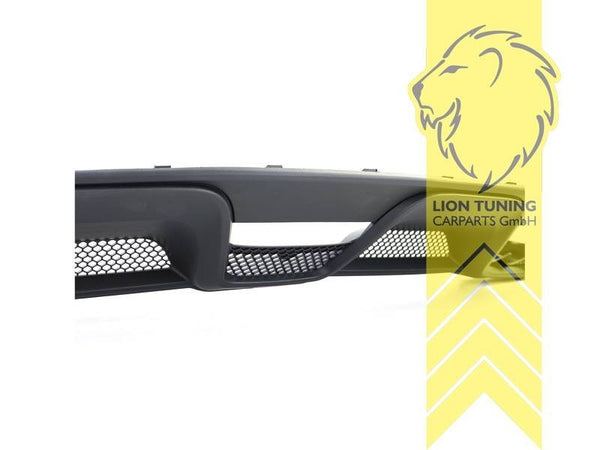 LT Rear Bumper Rear Diffusor black gloss Ford Mustang 6 + Shelby GT350 14-17