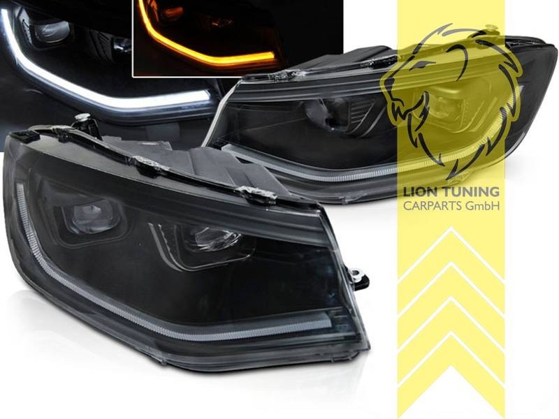 LT Pair LED DRL Lightbar Headlights VW Caddy 5 V Combi SB SBB SBJ 20-Now LHD