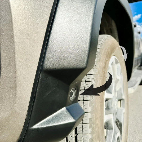 OW Fender Flares Wide Arch Extension Kit VW Amarok MK2 2022+ ABE TUV Black ABS