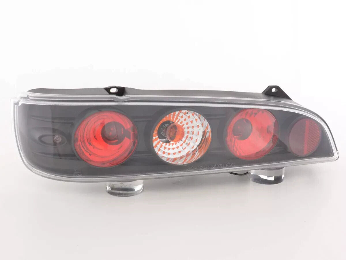 FK Pair Rear Lights Tail Lamps Fiat Seicento type 187 98-07 black & red LHD