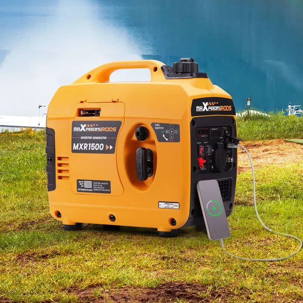MXPR Portable Inverter Generator Silent Portable Suitcase 4 Stroke Engine Camping