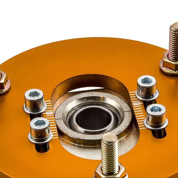 MXPR BMW E46 320 323 325 328 M3 Coilover Top Mount Adjustable Camber Plates