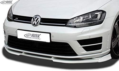 RDX Front bumper splitter spoiler body style Vario-X Golf VII R 2012-2017 PU
