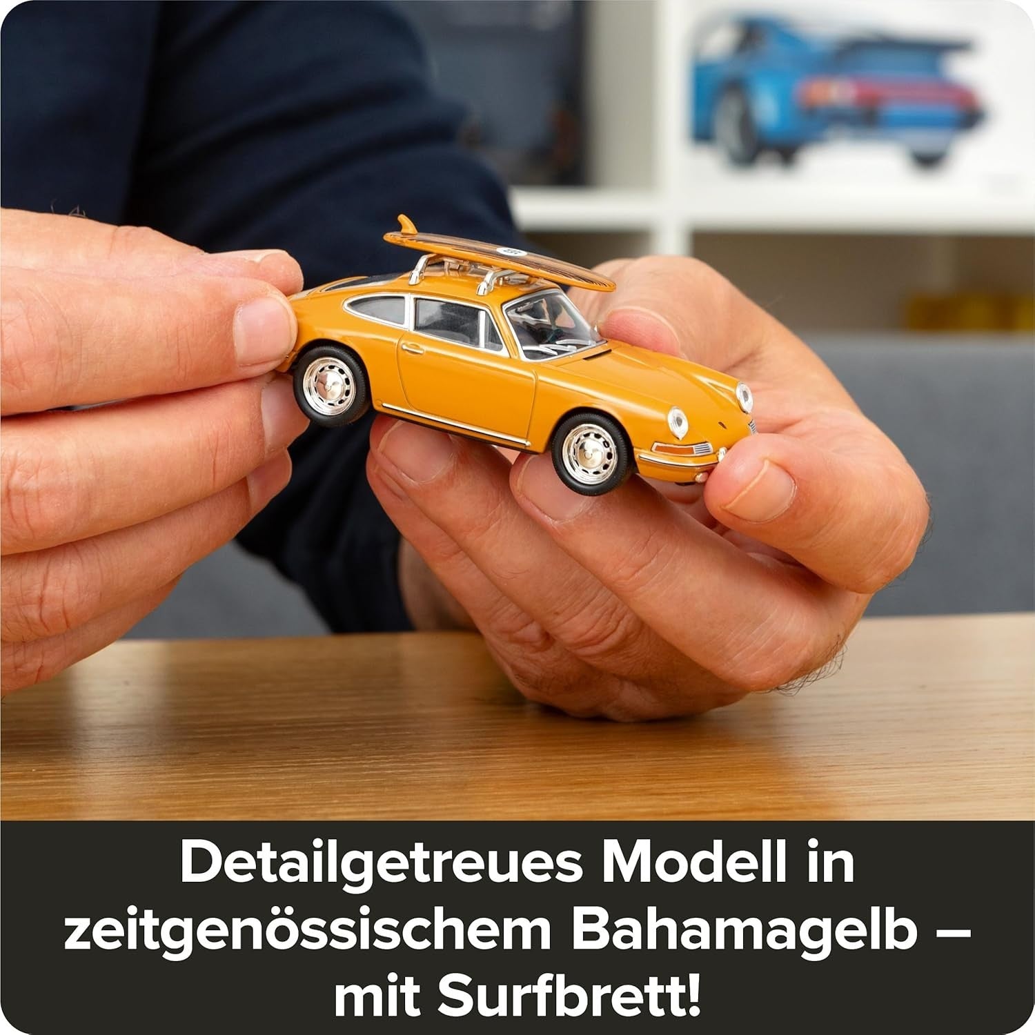 FRANZIS Porsche 911 Surf Collectable Advent Calendar Your Own Desk Model Kit