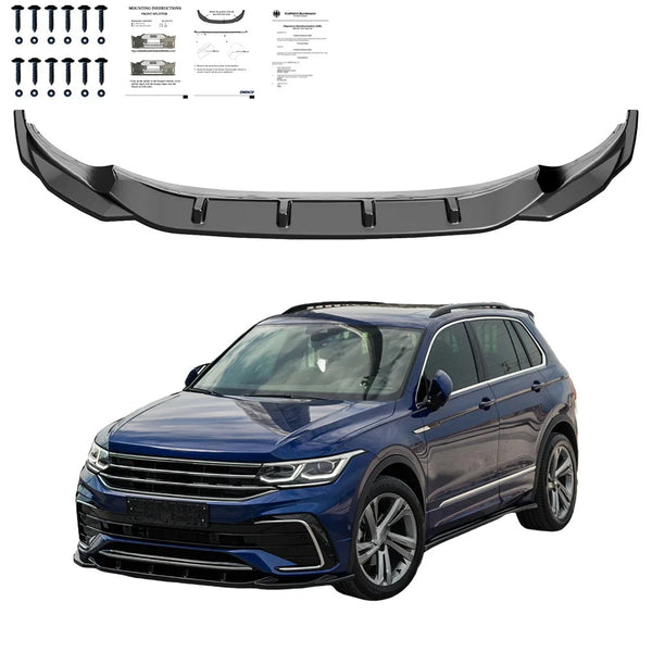 OW Body Body Styling Kit ABS Black Gloss VW Tiguan R-Line Mk2 Facelift 20-24