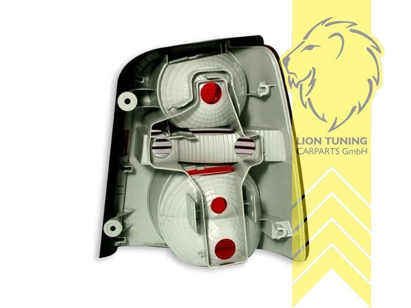 LT Pair Rear Lights Halogen Tail Lamps VW Touran 1 1T facelift Afterburner 03-06