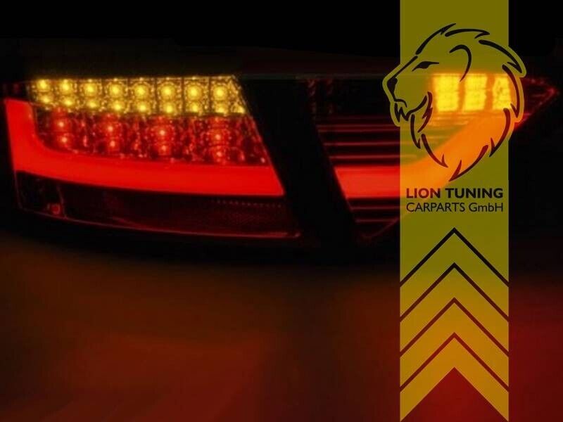 LT LED DRL Lightbar Rear Lights Tail 07-11 Audi A5 8T Coupe Sportback white LHD