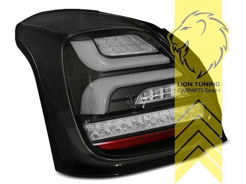 LT Pair LED DRL Rear lights Light Bar Suzuki Swift 6 V AZ 17-23 black dynamic