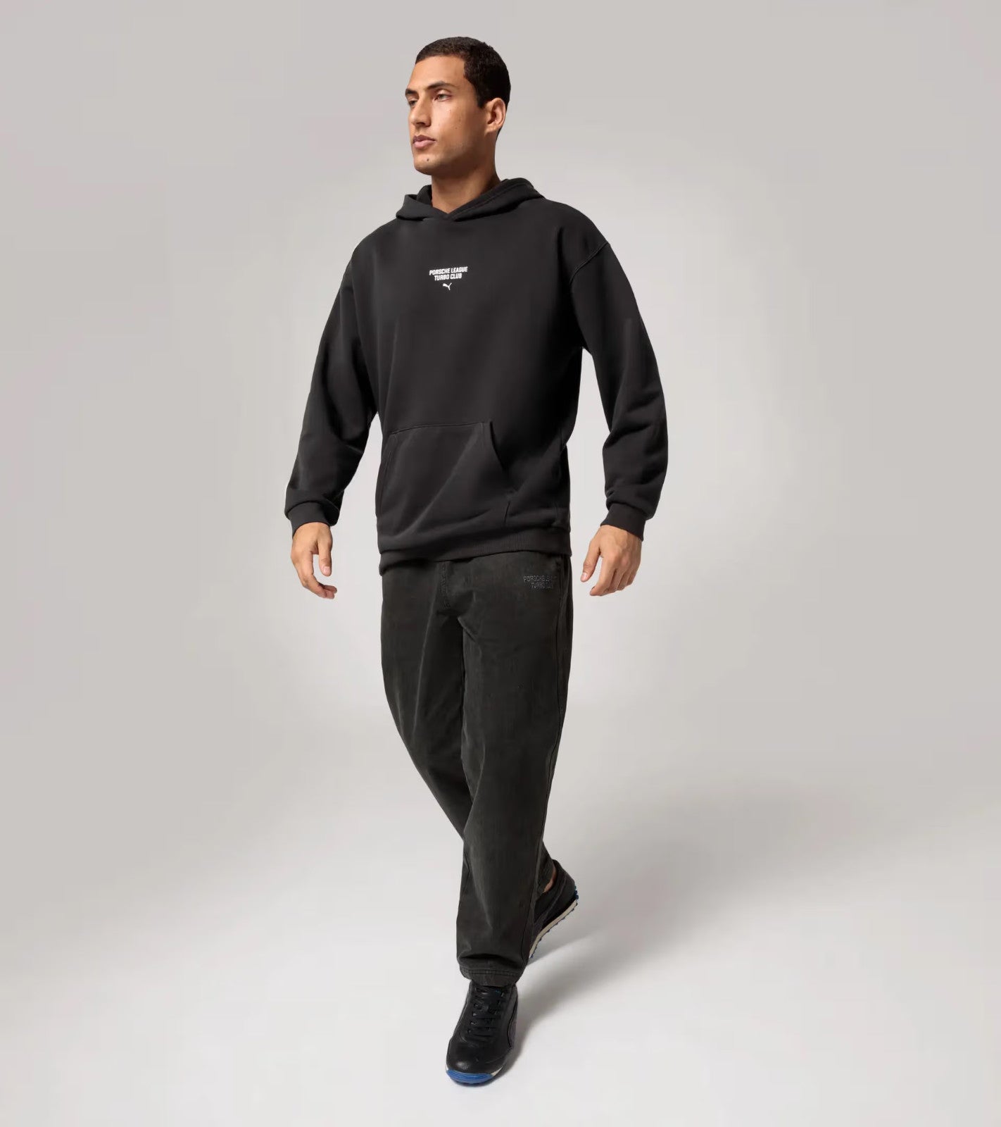 Genuine Porsche Casual Graphic hoodie – Porsche Turbo XS - XXL Black Men' Women'