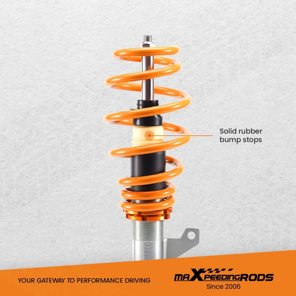 MXPR Adjustable Height Lowering Coilovers VW Caddy Van Mk3 Mk4 03-20 2K TDi