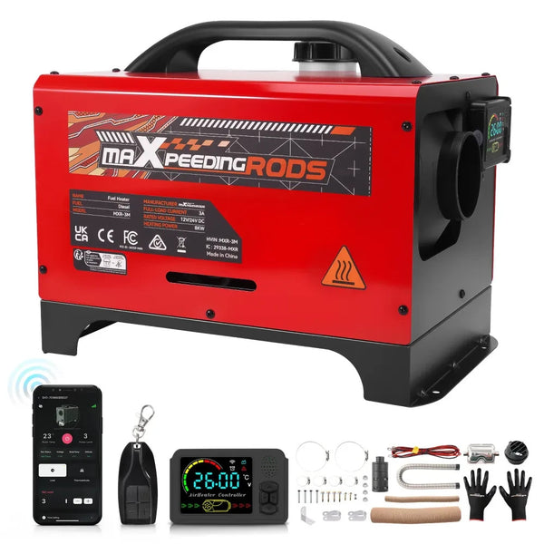MXPR 8KW Air Diesel Heater App Remote Control Cars Truck Boats Wireless Startup