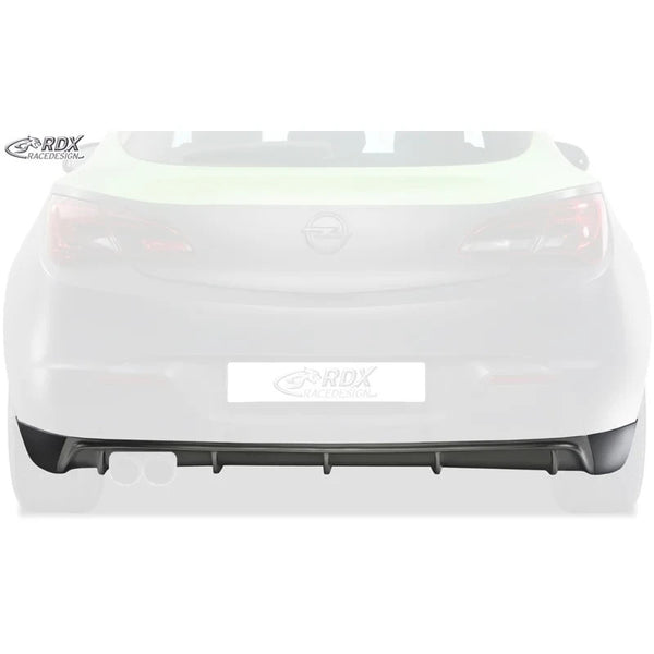 RDX Rear bumper skirt Diffusor Opel Astra J GTC 09-15 PUR UNPAINTED