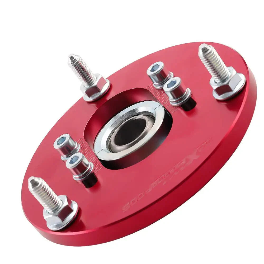 MXPR BMW E46 318 325i 325is M3 Coilover Kit Adjustable Camber Plates Pillow