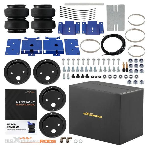 MXPR Air helper Spring Bags Level Suspension Kit Dodge Ram 1500 Pickups 10-18