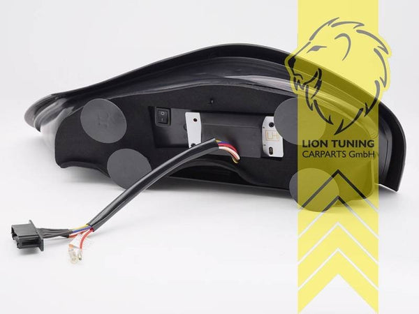 LT Pair LED Lightbar DYNAMIC Rear Lights Tail Lamps Porsche Boxster 986 96+ smoke LHD