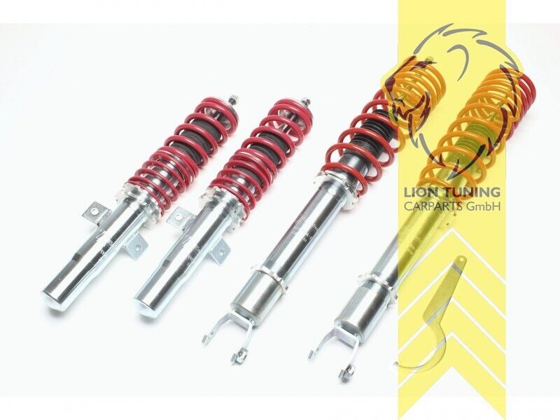 LT TA Technix Lowering Coilovers Height Adjustable Suspension Ford Fiesta 4 5 JAS JBS